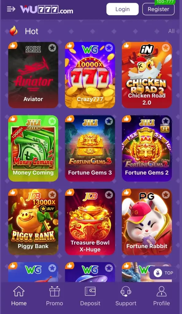 Wu777 Game App