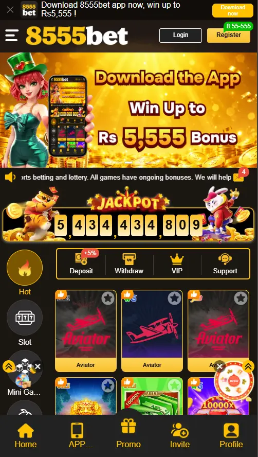 8555 bet Game App