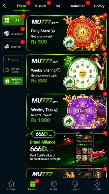 Mu777 Game Bonus